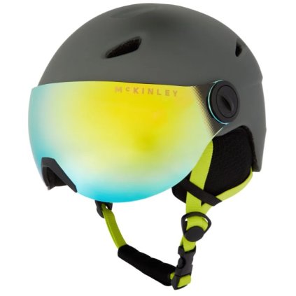 MCKINLEY PULSE REVO VISIER SKI HELMET JUNIOR GREEN LYŽIARSKA PRILBA