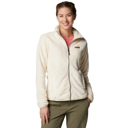 COLUMBIA FIRE SIDE II SHERPA FZ W BEIGE MIKINA