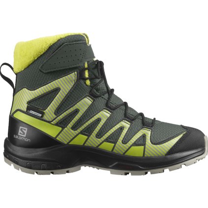 SALOMON XA PRO V8 MID CSWP JR URBAN CHIC/BLACK/EVENING OBUV
