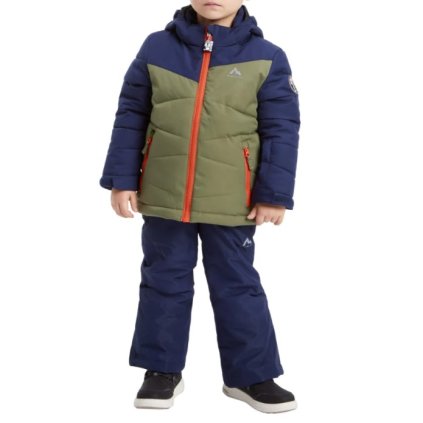 MCKINLEY EGON AND TYLER II AQUABASE SKI SET JUNIOR BLUE GREEN LYŽIARSKY SET
