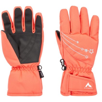 MCKINLEY LILI AQUAMAX SKI GLOVES JUNIOR PINK RUKAVICE