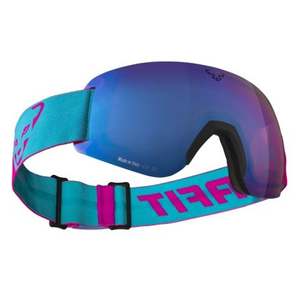DYNAFIT SPEED GOGGLES UNISEX PINK GLO SILVRETTA CAT. S2 OKULIARE