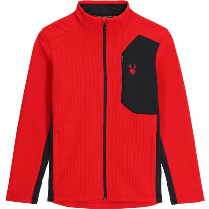SPYDER BANDIT JACKET M RED MIKINA