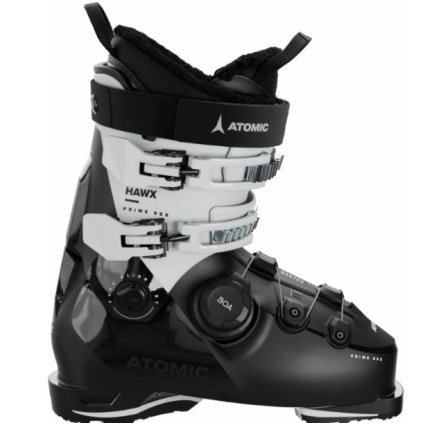 ATOMIC HAWX PRIME 95X BOA GW SKI BOOTS W BLACK WHITE 24/25