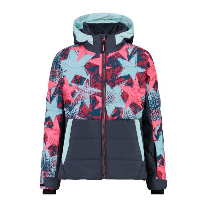 CMP JACKET FIX HOOD KIDS ACQUA GLOSS BUNDA
