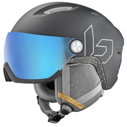 BOLLE ECO V-ATMOS BLACK MATTE M LYŽIARSKA PRILBA