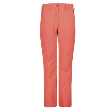 CMP CLIMA PROTECT SKI TROUSERS W FLUO RED NOHAVICE
