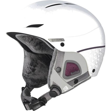 BOLLE JULIET WHITE PEARL MATTE LYŽIARSKA PRILBA