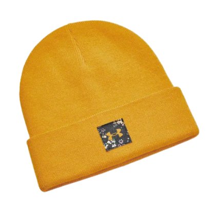 UNDER ARMOUR HALFTIME CUFF UNI YELLOW ČIAPKA