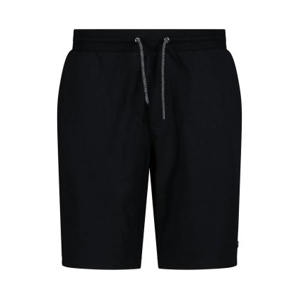 CMP BERMUDA SHORTS M BLACK KRAŤASY