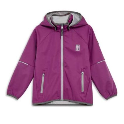 LEGO LWSEFRIT 200 SOFTSHELL JACKET JR DARK PINK BUNDA