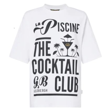 GOLDBERGH KIR ROYAL SHORT SLEEVE TOP W WHITE TRIČKO