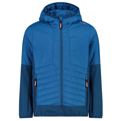 CMP FEEL WARM FLAT HYBRID JACKET BOYS PACIFIC BUNDA