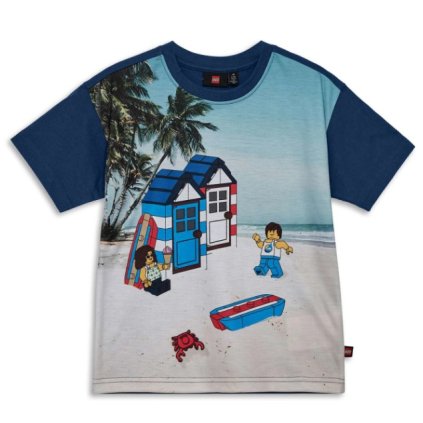 LEGO T-SHIRT SHORT SLEEVE – LWTAFFY 312 BLUE TRIČKO