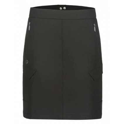 LUHTA ANDIALA SKORT W BLACK SUKŇA
