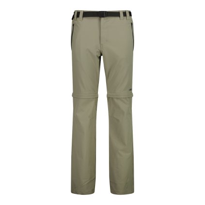 CMP ZIP-OFF HIKING TROUSERS M SAGE NOHAVICE