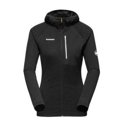 MAMMUT AENERGY LIGHT ML HOODED JACKET W BLACK MIKINA