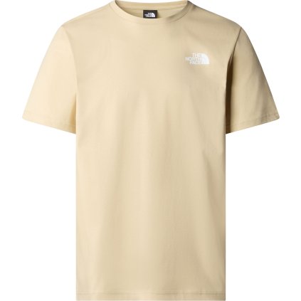 THE NORTH FACE REDBOX S/S TEE M BROWN TRIČKO