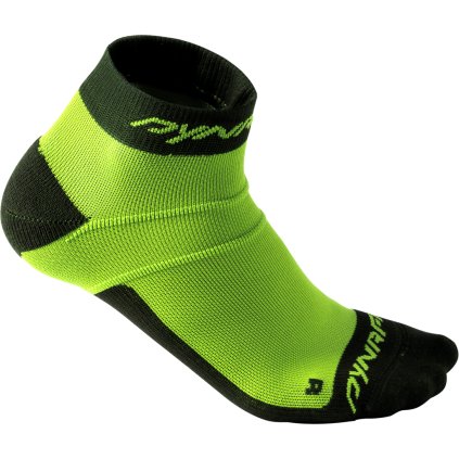 DYNAFIT VERTICAL MESH FOOTIE UNI FLUO YELLOW PONOŽKY