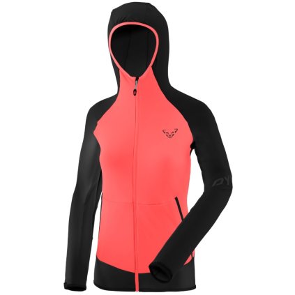 DYNAFIT TRANSALPER LIGHT POLARTEC HOODED JACKET W BLACK OUT CABANA MIKINA