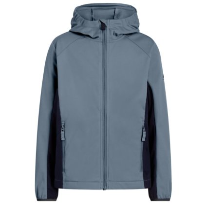 MCKINLEY ABE LT VENTMAX SOFTSHELL JACKET JUNIOR BOYS BLUE BUNDA