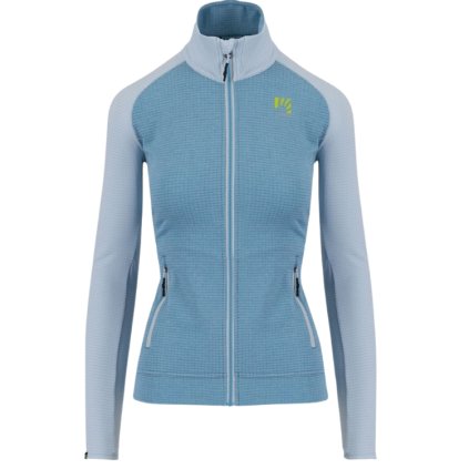 KARPOS AMBRIZZOLA W FULL ZIP DELPHINIUM SKYWRITING MIKINA
