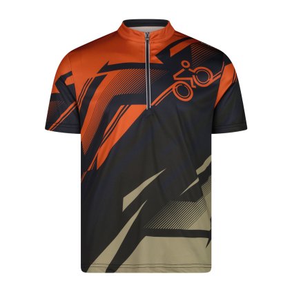 CMP CYCLING T-SHIRT M RUGGINE SAGE CYKLISTICKÝ DRES