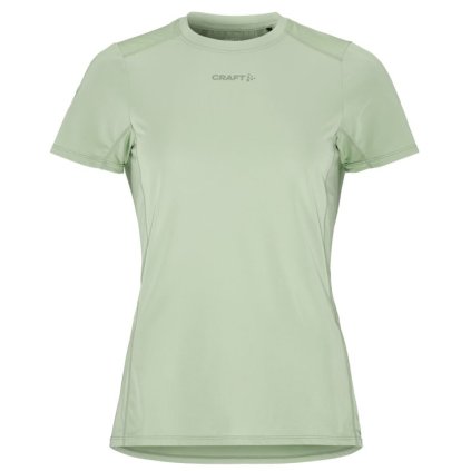 CRAFT ADV ESSENCE SS 2 T-SHIRT W GREEN TRIČKO