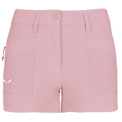 SALEWA PUEZ DURASTRETCH CARGO SHORTS W PINK ZEPHYR KRAŤASY
