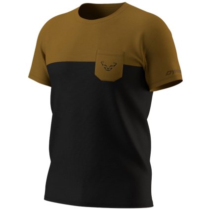 DYNAFIT TRANSALPER POCKET SHORT-SLEEVED SHIRT M RELIC TRIČKO
