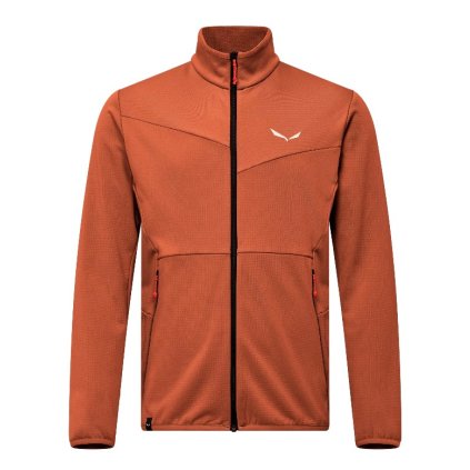 SALEWA PUEZ CAMMINO POLARLITE JACKET M BOMBAY BROWN MIKINA