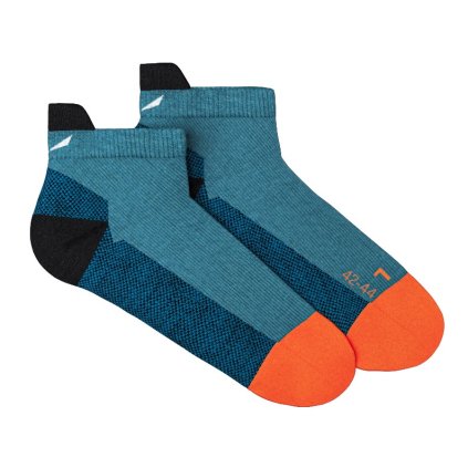 SALEWA MOUNTAIN TRAINER MERINO LOW CUT SOCKS M CENDRE BLUE PONOŽKY