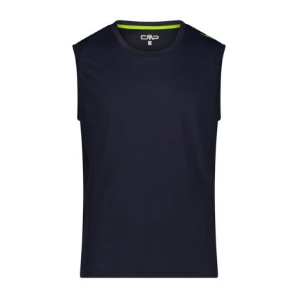 CMP SOLID COLOR TOP M BLUE TIELKO