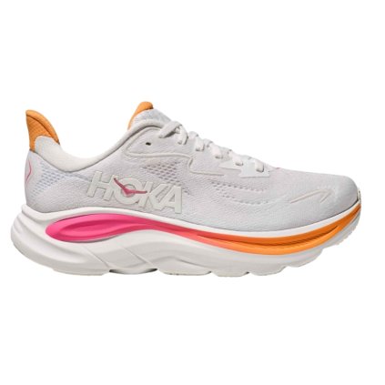 HOKA CLIFTON 10 RUNNING SHOES W WHITE/ELECTRIC ROSE OBUV
