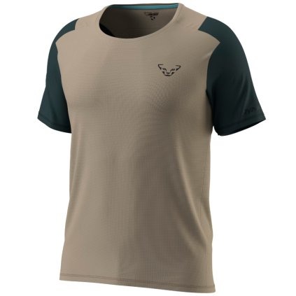 DYNAFIT TRANSALPER SHORT-SLEEVED SHIRT M FALLEN ROCK TRIČKO