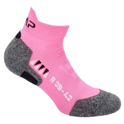 CMP RUNNING SOCK SKINLIFE PINK FLUO PONOŽKY