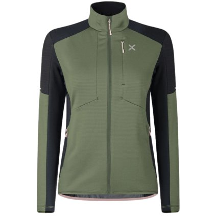 MONTURA ROCK ROSE MAGLIA W VERDE SALVIA MIKINA