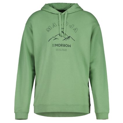 MALOJA ZIRBENECKM HOODIE M PASTEL CLOVER MIKINA