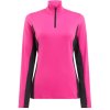 MCKINLEY HERO SKI HALFZIP W PINK BLACK ROLÁK