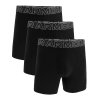 UNDER ARMOUR PERF COTTON 6 IN 3 PACK M BLACK BOXERKY
