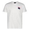 CMP PRINTED T-SHIRT M WHITE TRIČKO