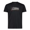 CMP PRINTED T-SHIRT M ANTHRACITE TRIČKO