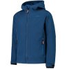CMP SOFTSHELL FLEECE JACKET JUNIORS BOY OCEAN BUNDA