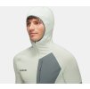 MAMMUT AENERGY LIGHT ML HOODED JACKET M SILVER SAGE-STRATA MIKINA