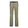 CMP ZIP-OFF HIKING TROUSERS M SAGE NOHAVICE
