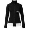 MARTINI VIA MIDLAYER JACKET W BLACK WHITE MIKINA