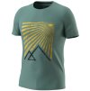 DYNAFIT TRANSALPER GRAPHIC T-SHIRT M ATLANTIC TRIČKO