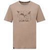 SALEWA EAGLE GEOMETRIC T-SHIRT M QUICKSAND TRIČKO
