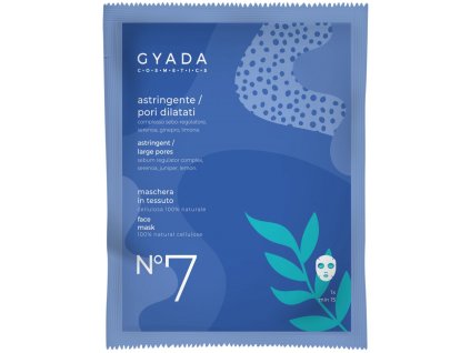 Přírodní plátýnková maska na rozšířené póry Gyada Cosmetics velkoobchod www.amandelux.com