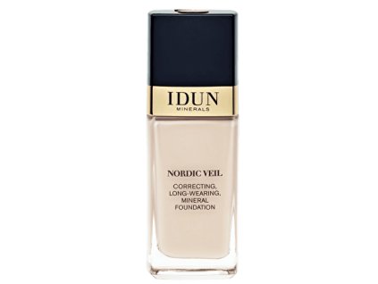 Liquid Foundation Nordic Veil Saga tekutý makeup s plným krytím Idun Minerals